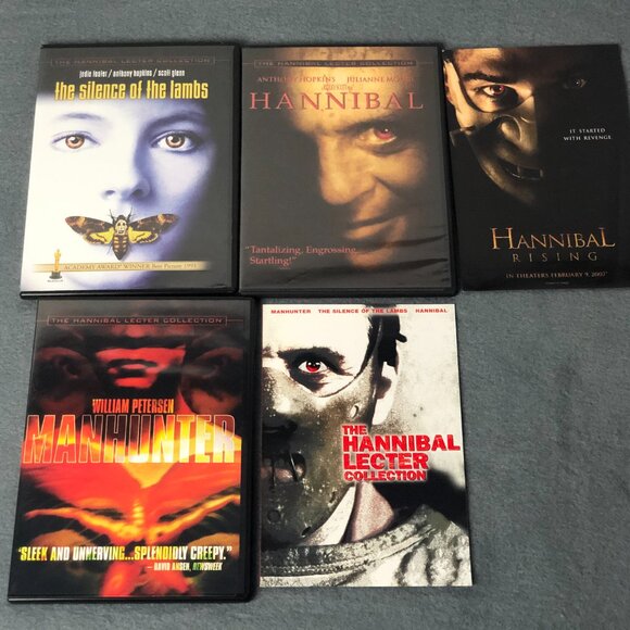 The Hannibal Lecter Collection Box Set (DVD, 2007, 3-Disc Set) SIlence ot Lambs - Picture 5 of 16